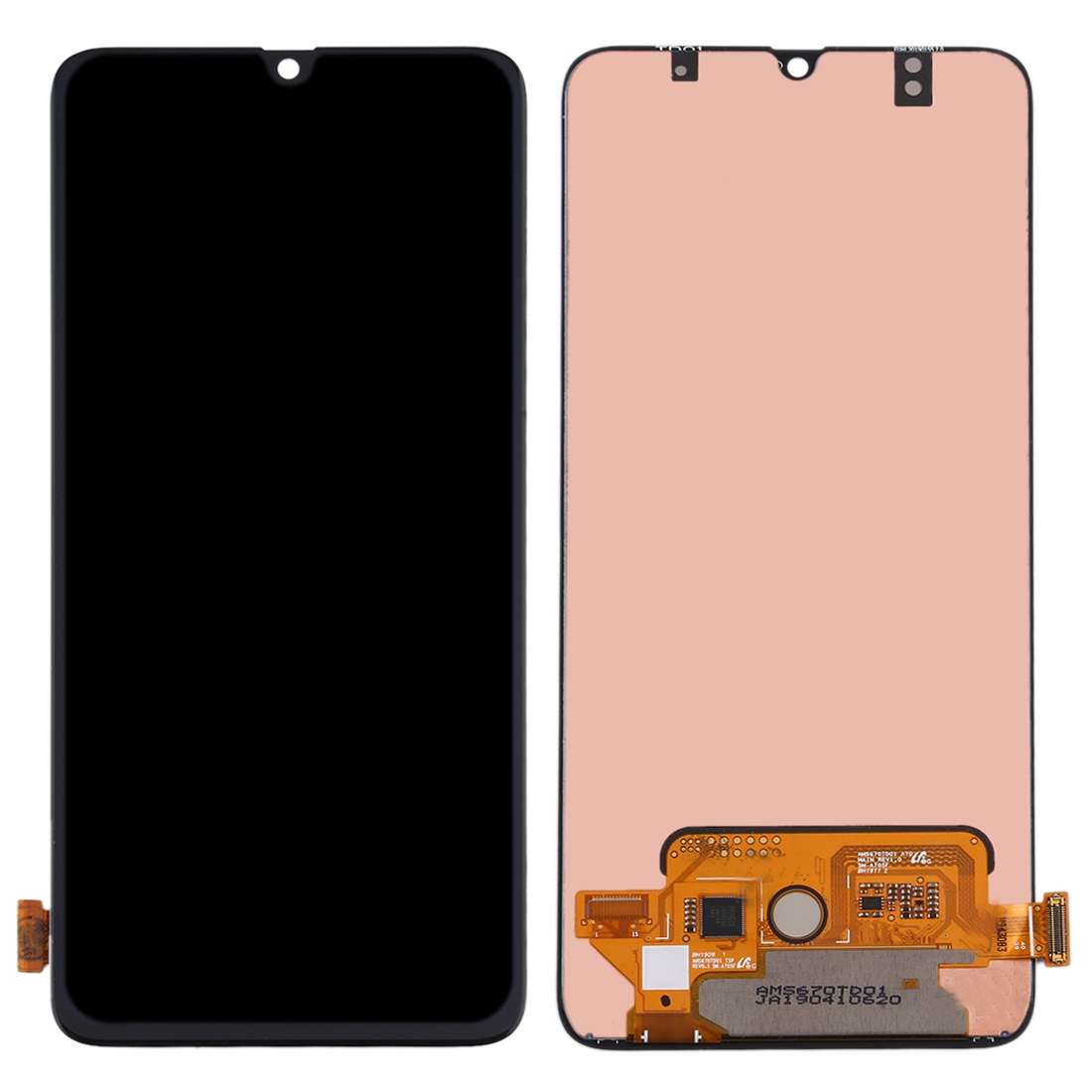Super AMOLED LCD Screen for Samsung Galaxy A70s with Digitizer Full Assembly (Black)