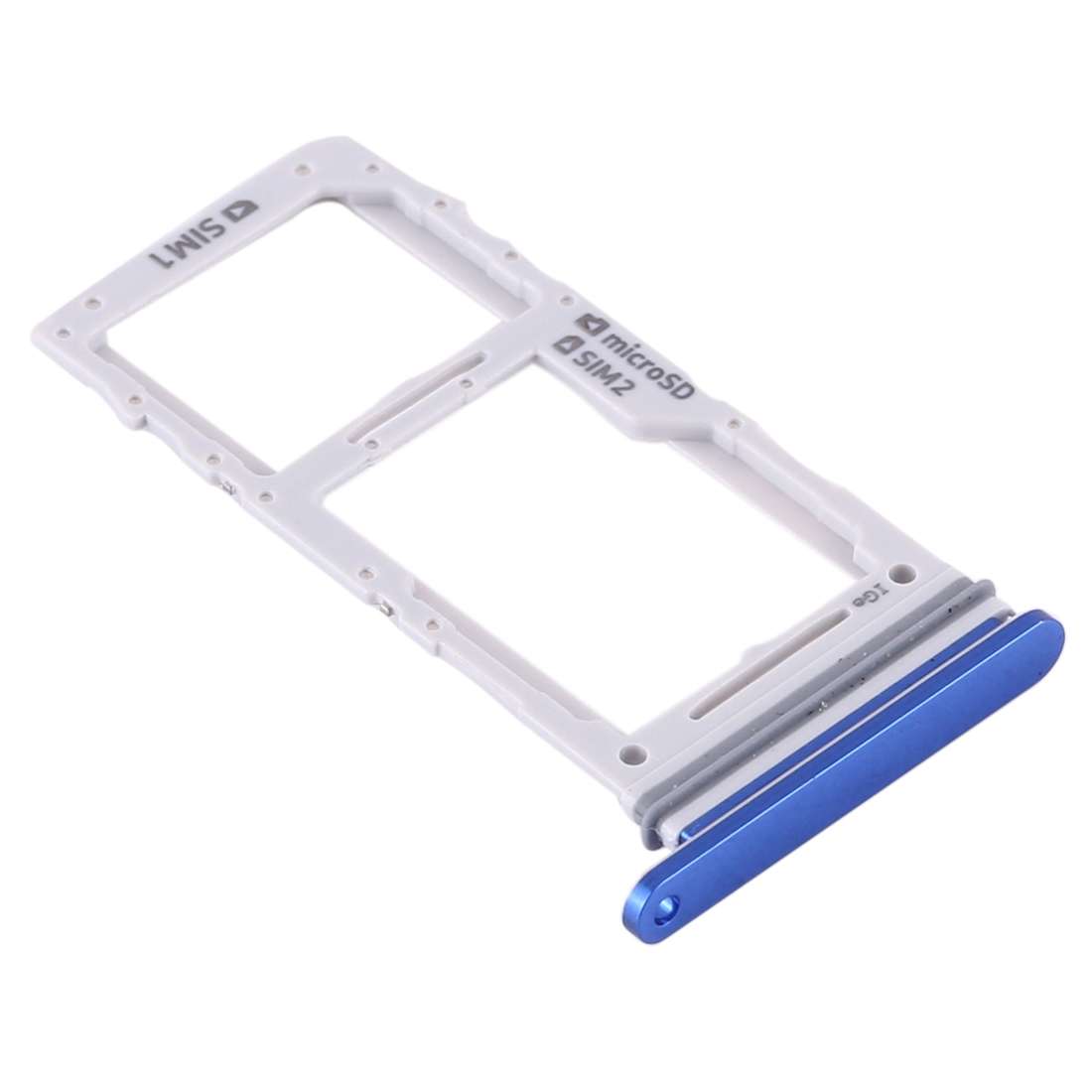 For Samsung Galaxy Note10+ SIM Card Tray + SIM Card Tray / Micro SD Card Tray (Blue)