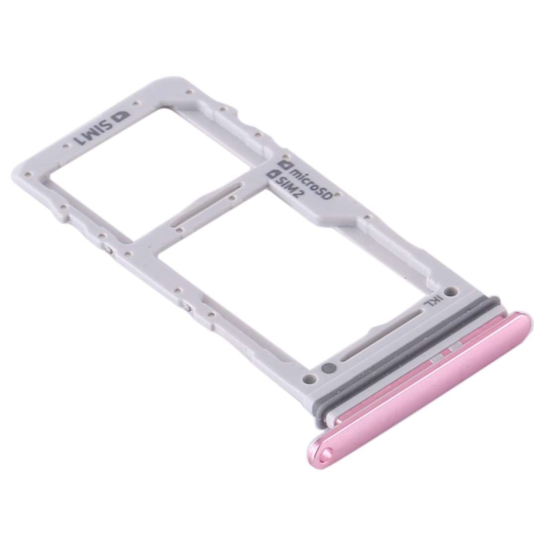 For Samsung Galaxy S20+ / Galaxy S20 Ultra SIM Card Tray + SIM Card Tray / Micro SD Card Tray (Black