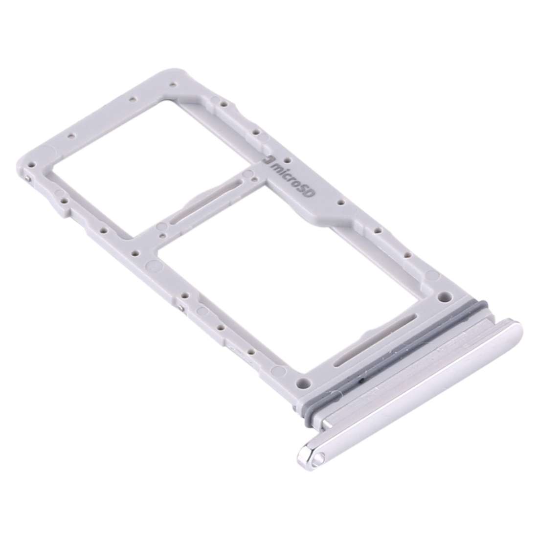 For Samsung Galaxy S20+ / Galaxy S20 Ultra SIM Card Tray + SIM Card Tray / Micro SD Card Tray (Black