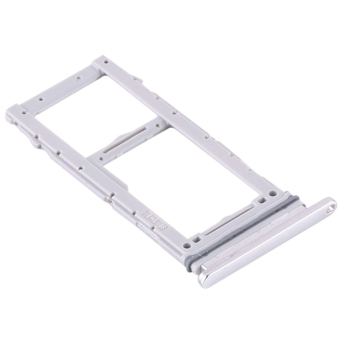 For Samsung Galaxy S20+ / Galaxy S20 Ultra SIM Card Tray + SIM Card Tray / Micro SD Card Tray (Grey)