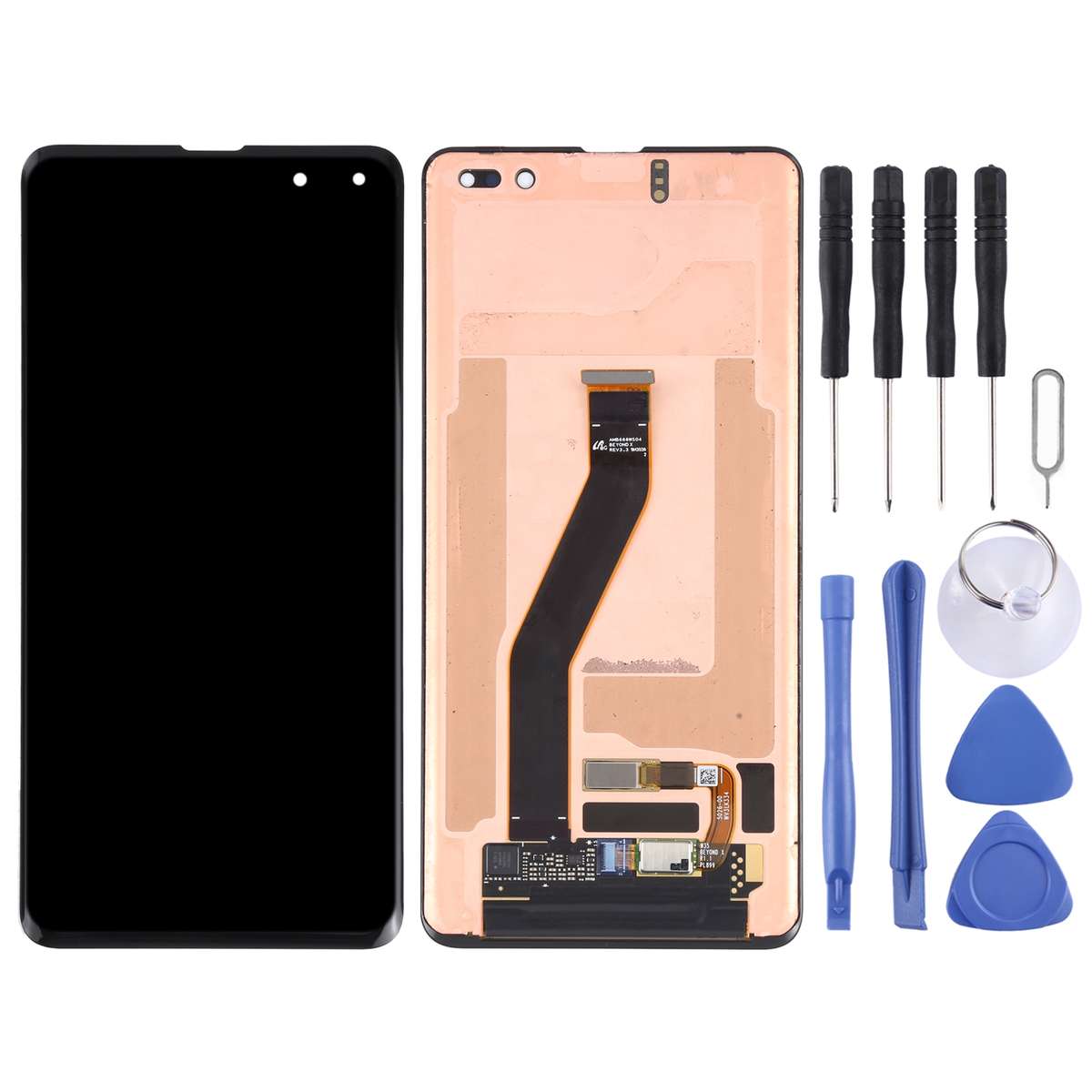 Original Dynamic AMOLED LCD Screen for Galaxy S10 5G with Digitizer Full Assembly