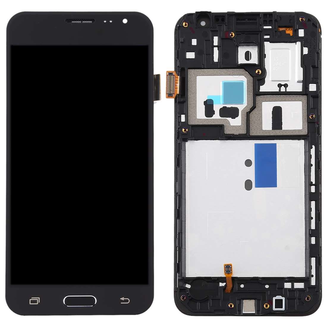 TFT LCD Screen for Galaxy J3 (2016) / J320F Digitizer Full Assembly with Frame (Black)