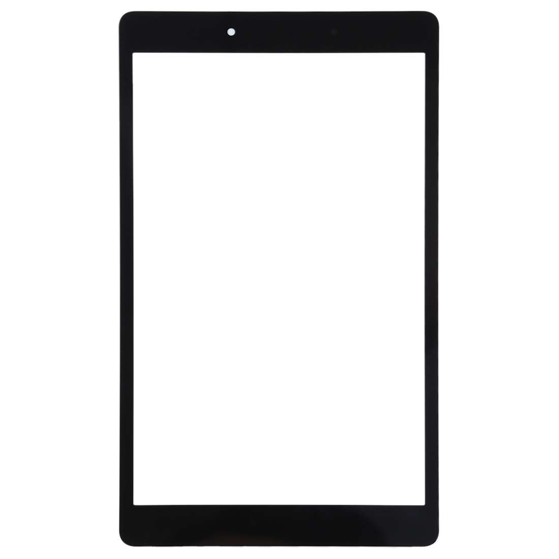 For Galaxy Tab A 8.0 2019 SM-T290 (WIFI Version) Front Screen Outer Glass Lens (Black)