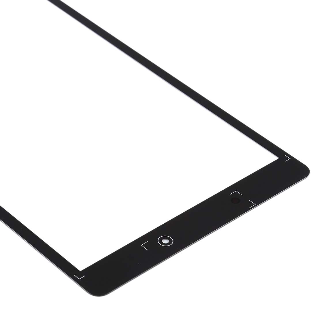 For Galaxy Tab A 8.0 2019 SM-T290 (WIFI Version) Front Screen Outer Glass Lens (Black)