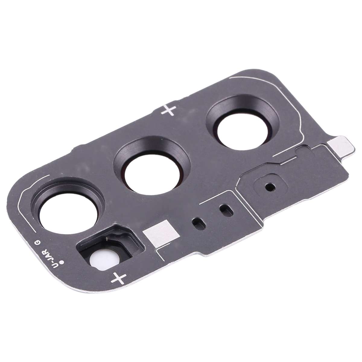 For Samsung Galaxy A51 10pcs Camera Lens Cover (Black)