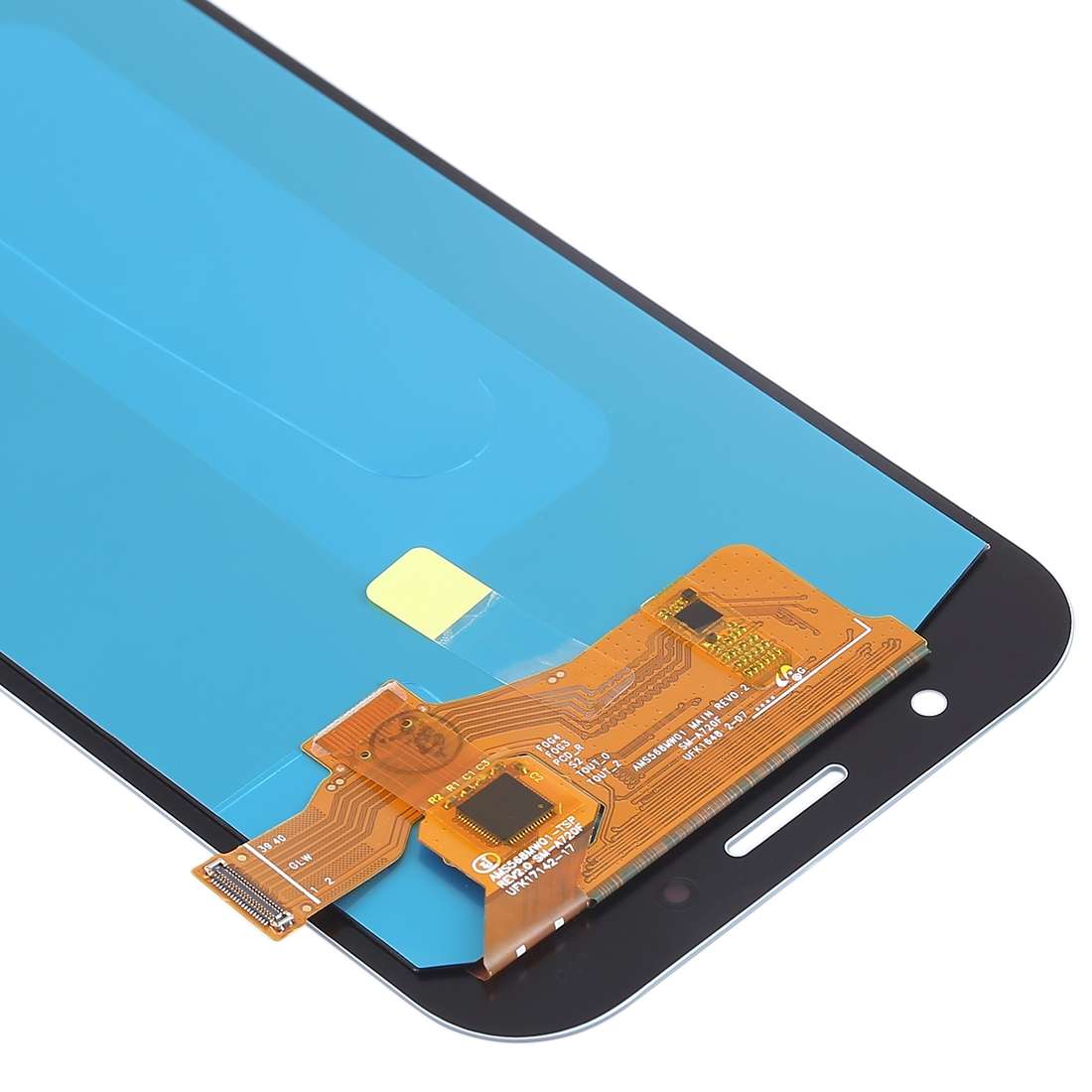 OLED LCD Screen for Galaxy A7 (2017), A720F, A720F/DS with Digitizer Full Assembly (Black)