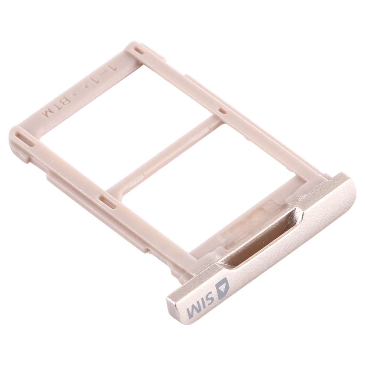 For Samsung Galaxy Tab A 7.0 (2016) SM-T285 SIM Card Tray + SIM Card Tray (Gold)