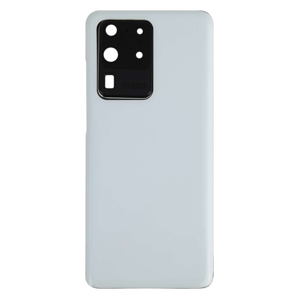 For Samsung Galaxy S20 Ultra Battery Back Cover with Camera Lens Cover (Black)