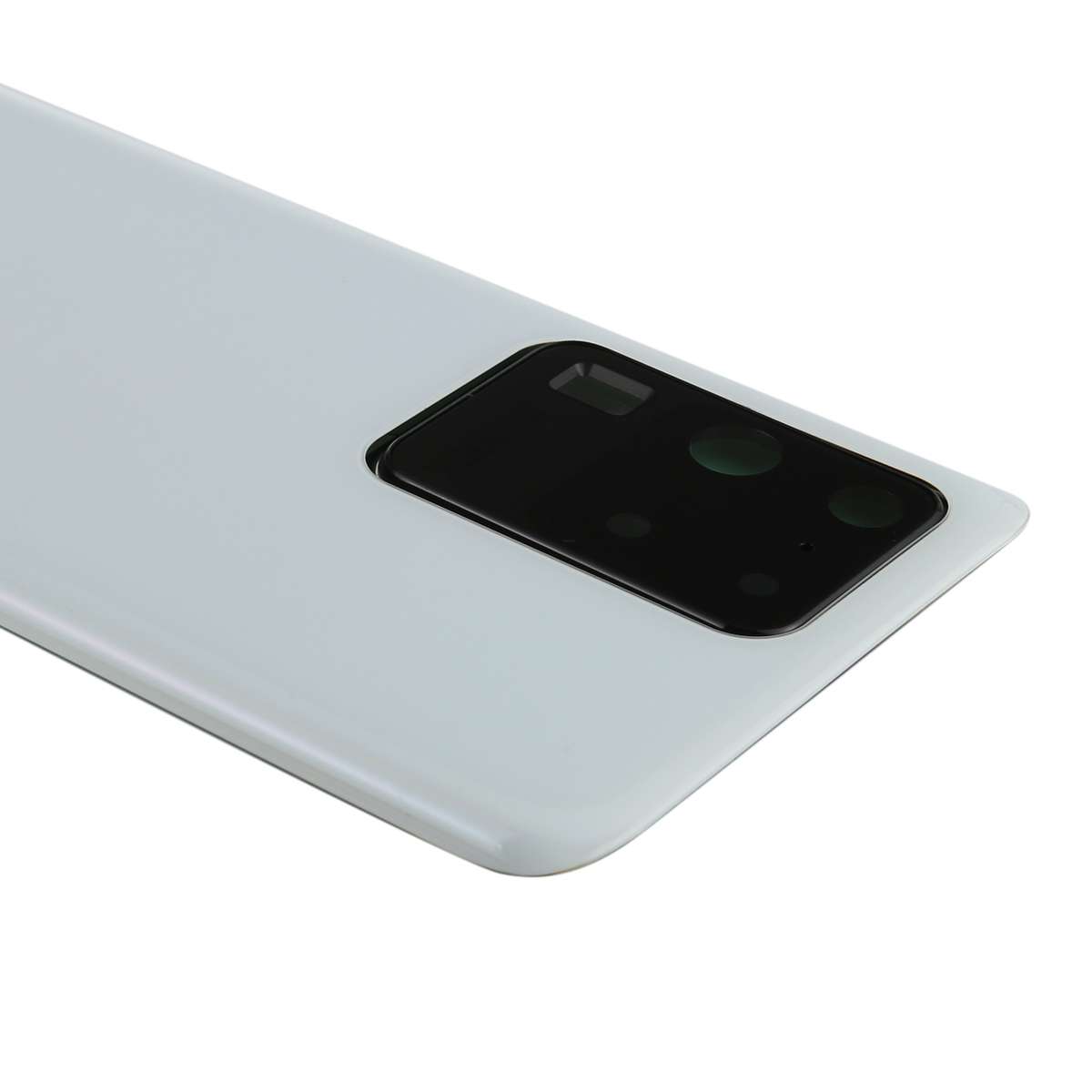 For Samsung Galaxy S20 Ultra Battery Back Cover with Camera Lens Cover (Black)