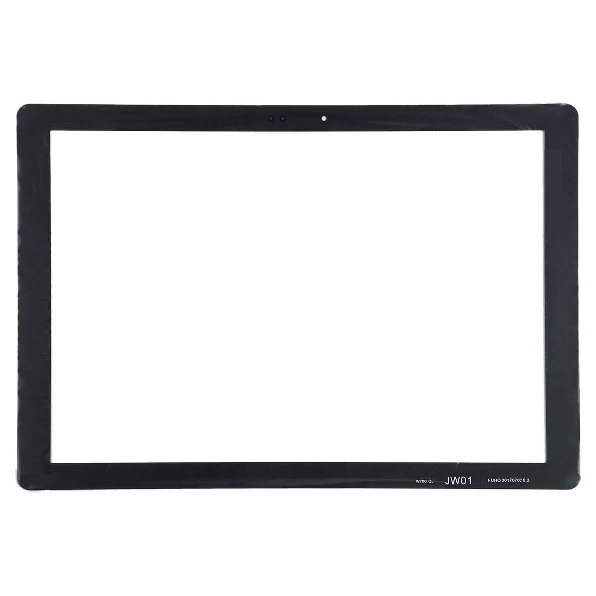 For Samsung Galaxy TabPro S SM-W700 Front Screen Outer Glass Lens (Black)