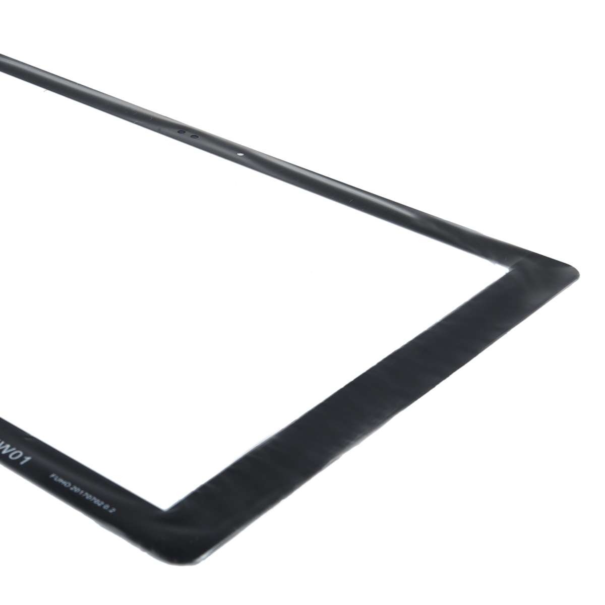 For Samsung Galaxy TabPro S SM-W700 Front Screen Outer Glass Lens (Black)