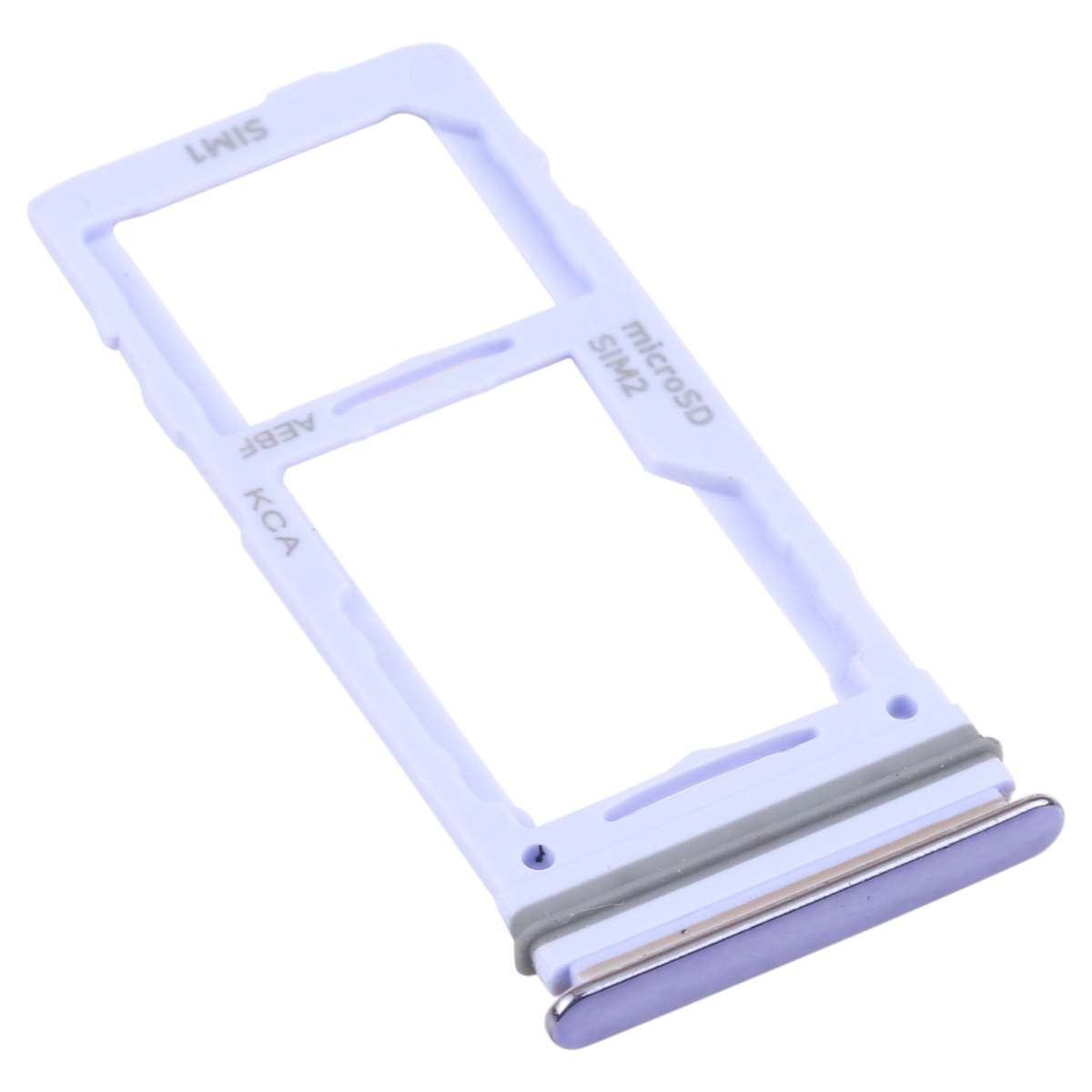 For Samsung Galaxy A52 SM-A525 SIM Card Tray + SIM Card Tray / Micro SD Card Tray (Black)