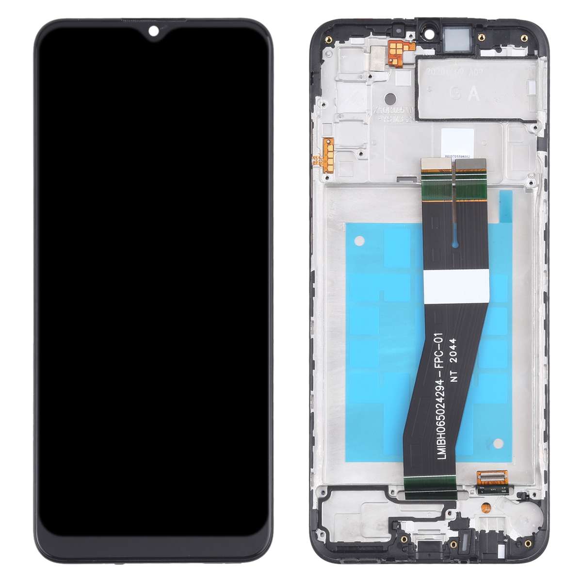 Original LCD Screen for Samsung Galaxy A02s SM-A025F(GA Version) Digitizer Full Assembly With Frame
