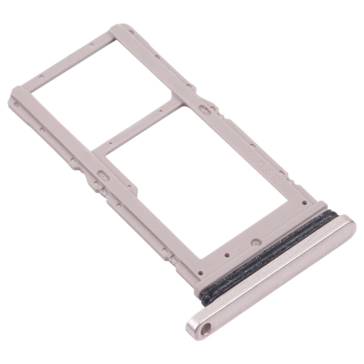For Samsung Galaxy Tab A7 10.4 (2020) SM-T505 SIM Card Tray + Micro SD Card Tray (Black)