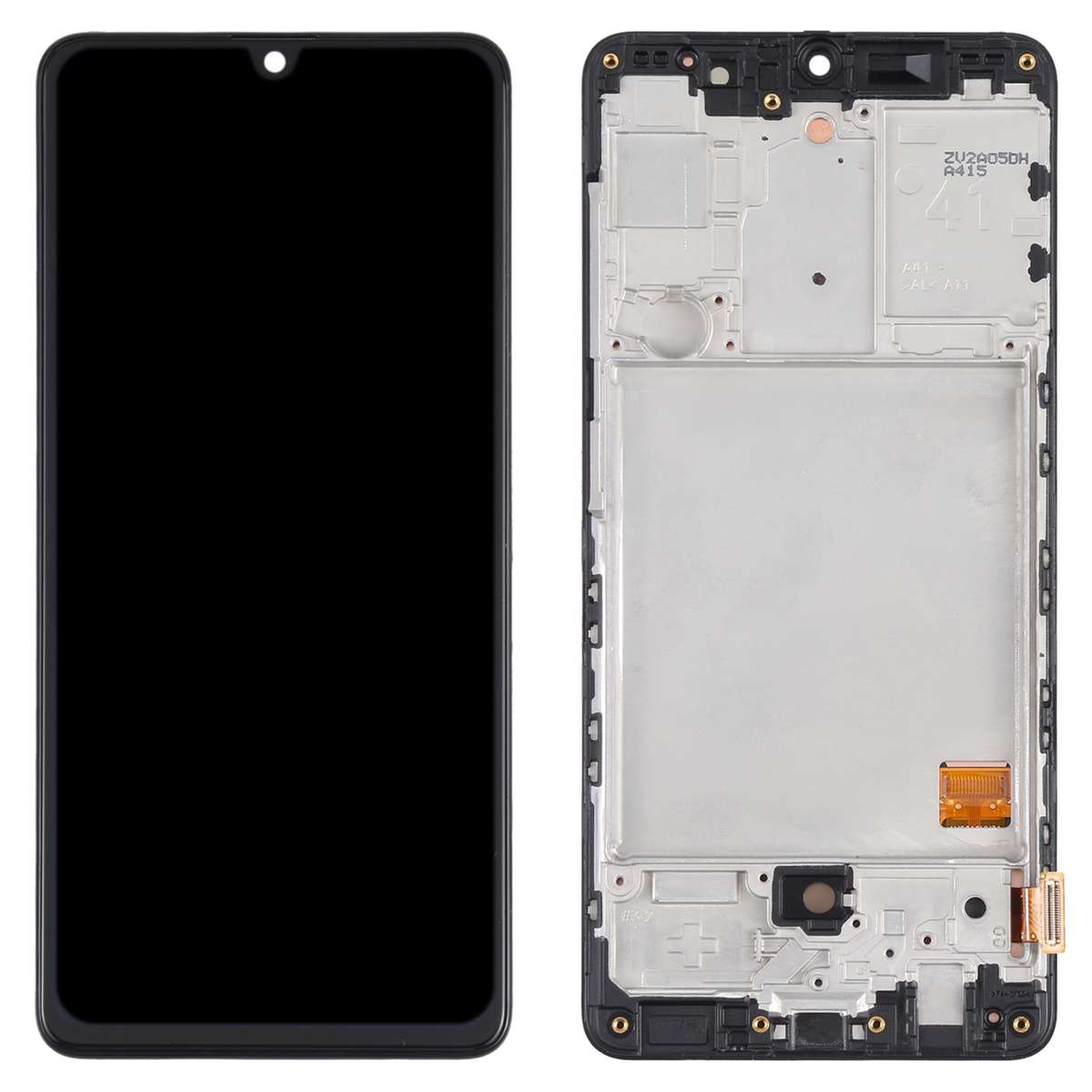 Original Super AMOLED LCD Screen for Samsung Galaxy A41 SM-A415 Digitizer Full Assembly with Fram...