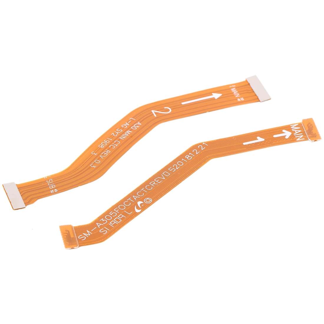 For Galaxy A20 Motherboard Flex Cable + LCD Flex Cable