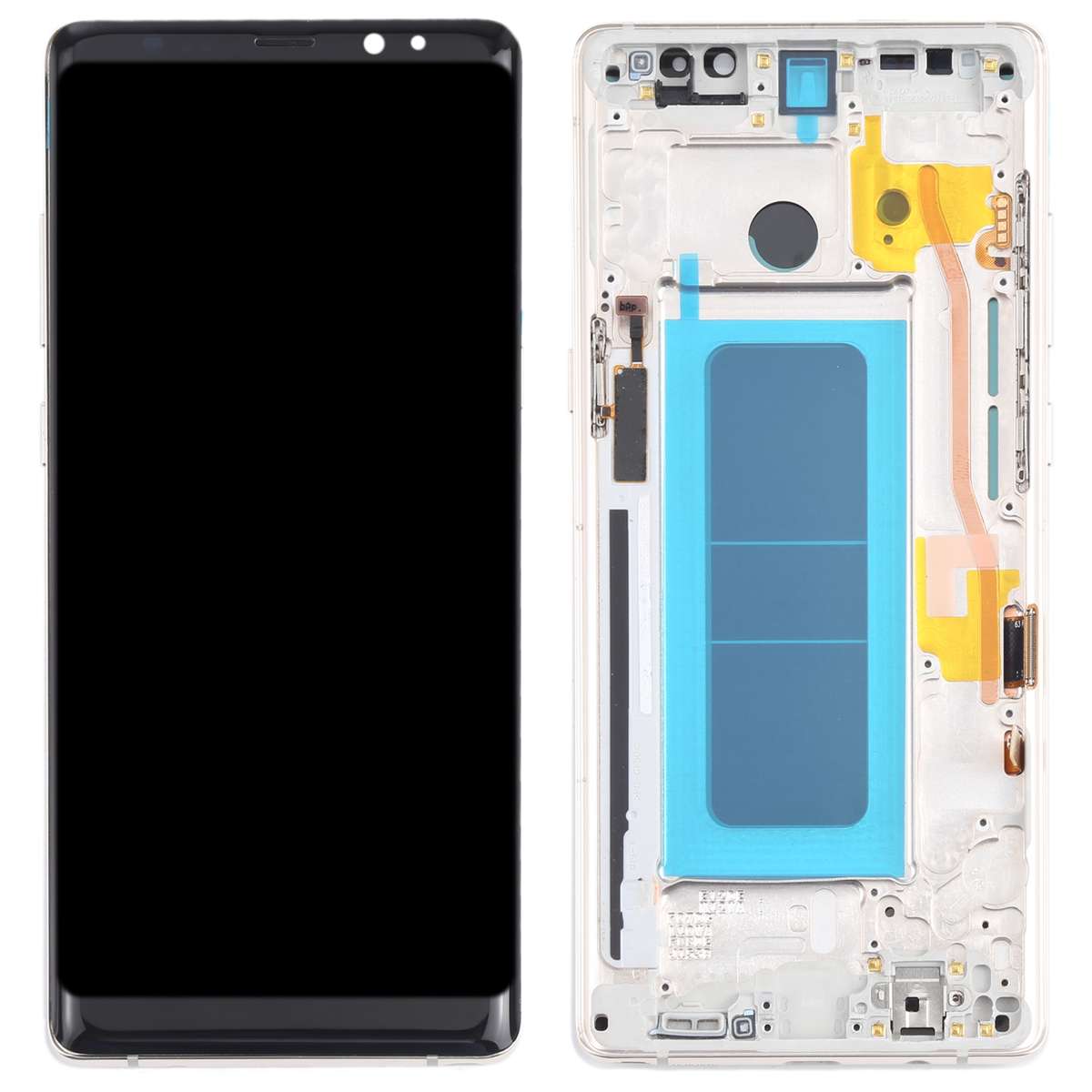 OLED LCD Screen for Samsung Galaxy Note 8 SM-N950 Digitizer Full Assembly with Frame (Black)