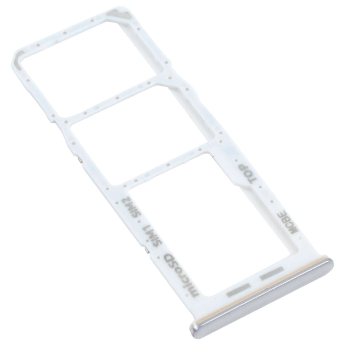For Samsung Galaxy M32 SM-M325 SIM Card Tray + SIM Card Tray + Micro SD Card Tray (Black)