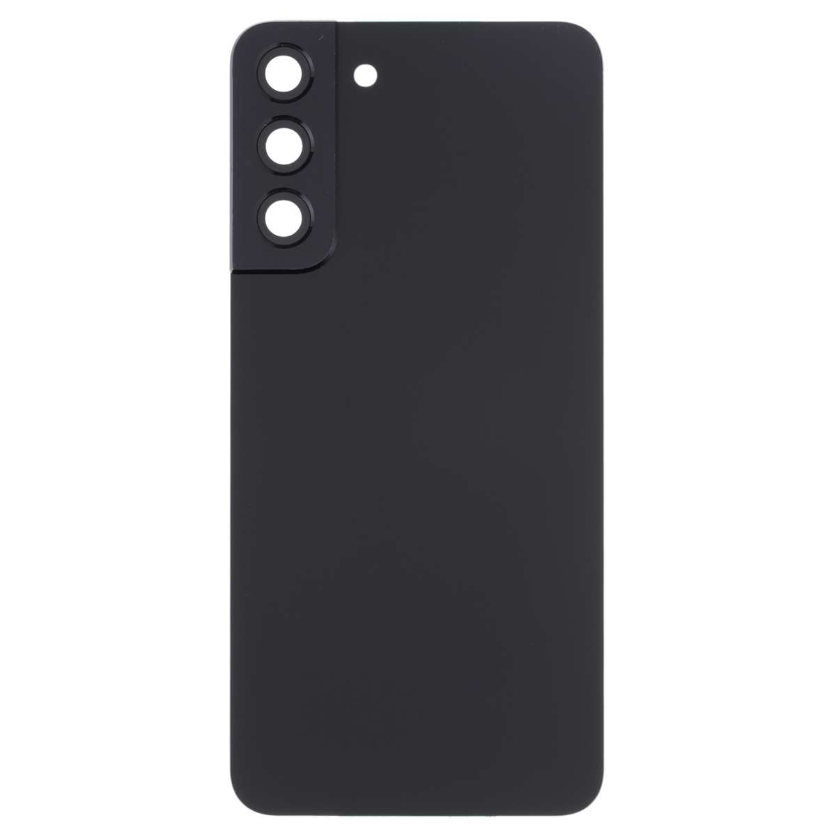 For Samsung Galaxy S22+ 5G SM-S906B Battery Back Cover with Camera Lens Frame (Black)