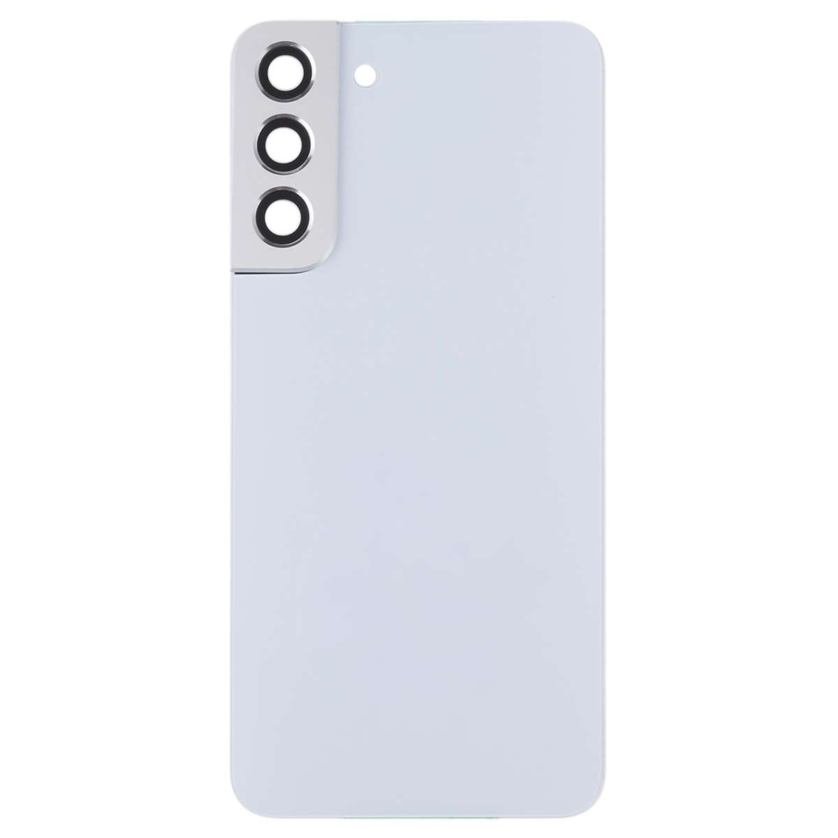 For Samsung Galaxy S22+ 5G SM-S906B Battery Back Cover with Camera Lens Frame (Black)