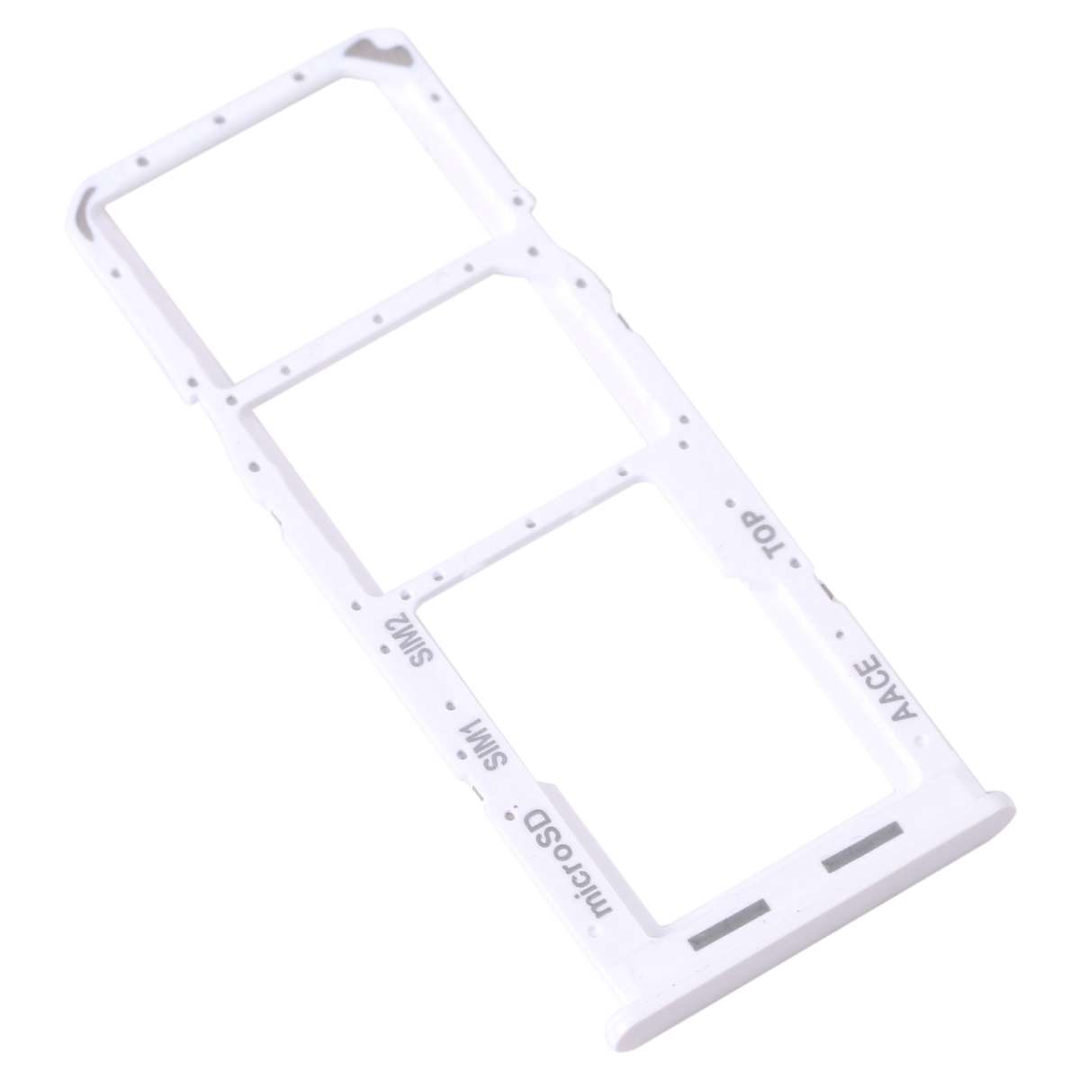 For Samsung Galaxy A13 SM-A135 Original SIM Card Tray + SIM Card Tray + Micro SD Card Tray (Black)