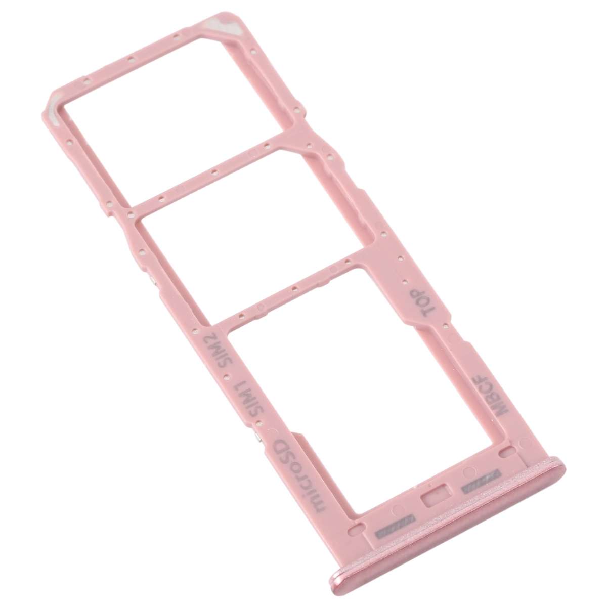 For Samsung Galaxy M23 SM-M236B Original SIM Card Tray + SIM Card Tray + Micro SD Card Tray (Black)