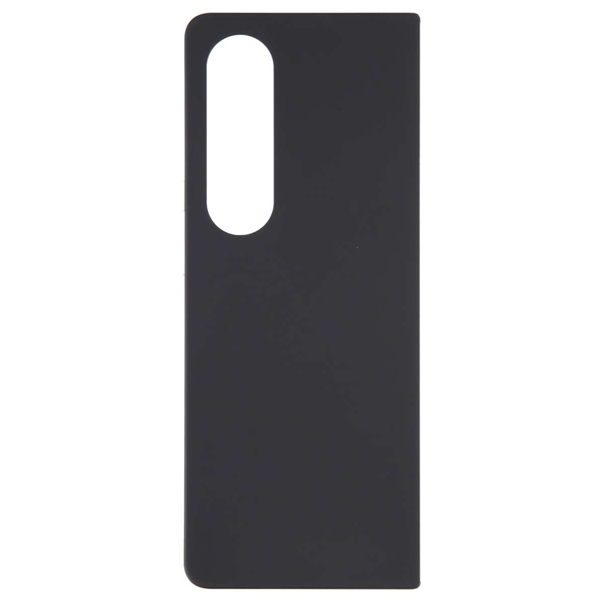 For Samsung Galaxy Z Fold4 SM-F936B Battery Back Cover with Camera Lens Frame(Black)