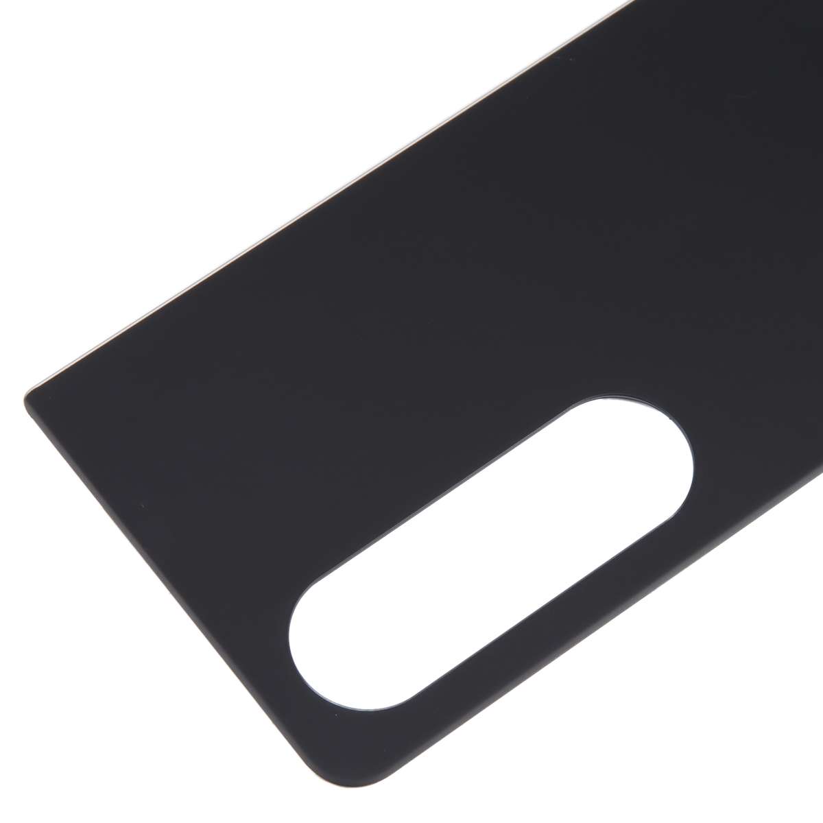 For Samsung Galaxy Z Fold4 SM-F936B Battery Back Cover with Camera Lens Frame(Black)