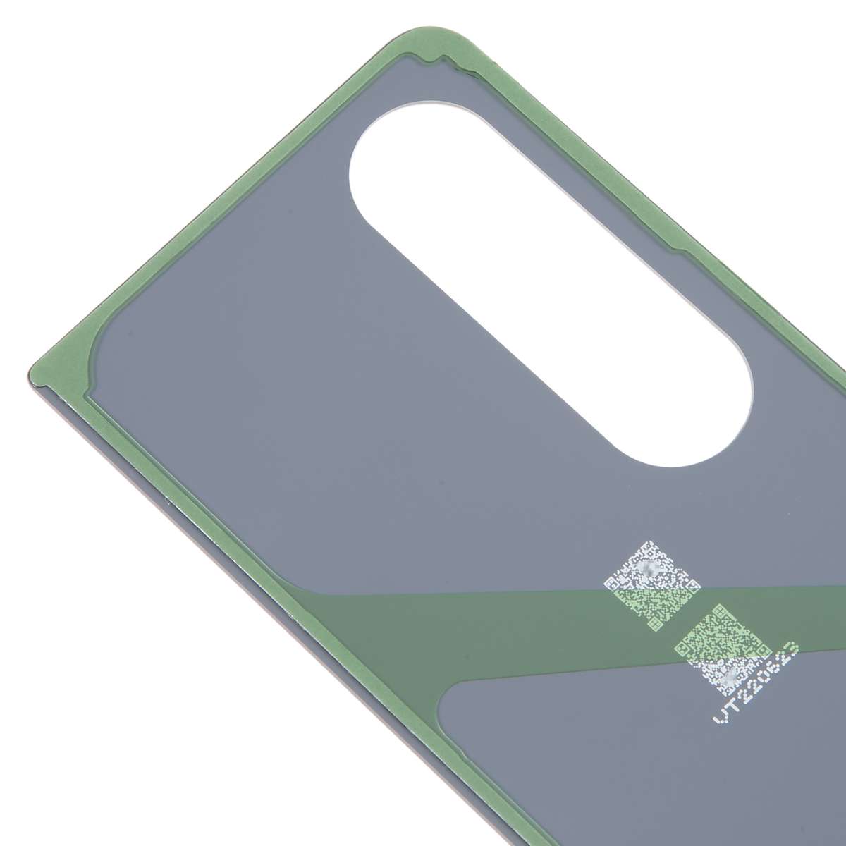 For Samsung Galaxy Z Fold4 SM-F936B Battery Back Cover with Camera Lens Frame(Beige)