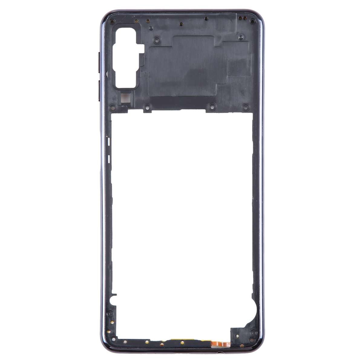 For Samsung Galaxy A7 2018 SM-A750 Middle Frame Bezel Plate (Black)