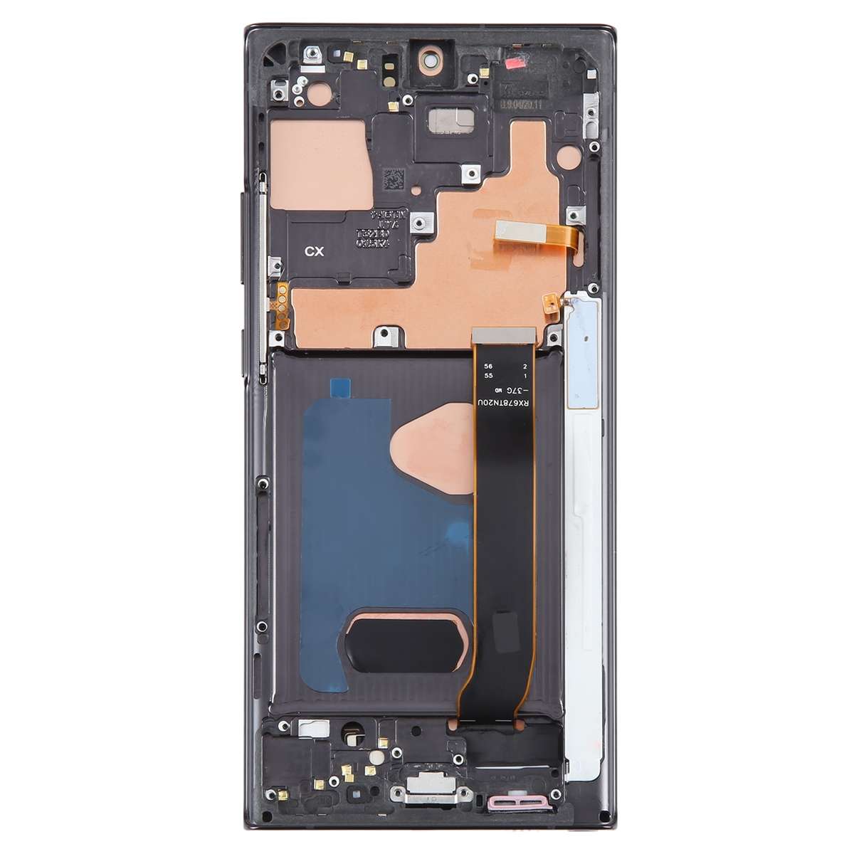For Samsung Galaxy Note20 Ultra 5G SM-N986B 6.67 inch OLED LCD Screen Digitizer Full Assembly with F