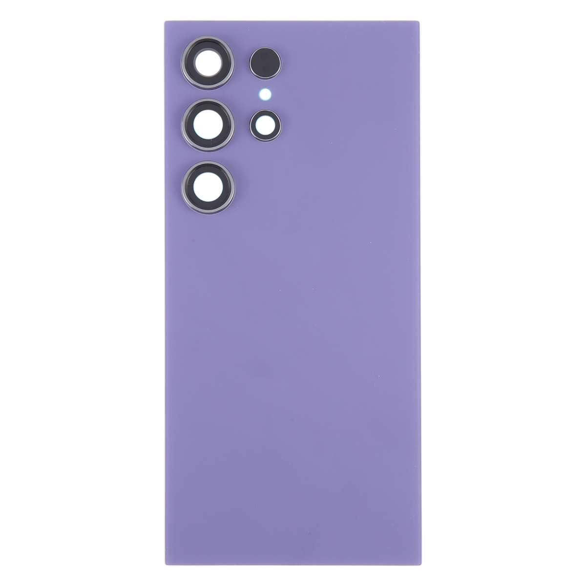 For Samsung Galaxy S24 Ultra SM-S928B OEM Battery Back Cover with Camera Lens Frame(Black)