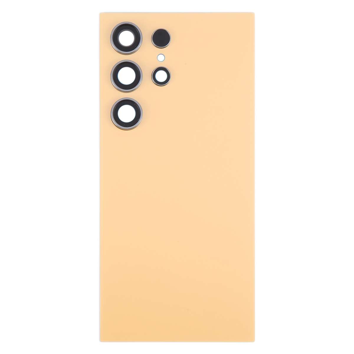For Samsung Galaxy S24 Ultra SM-S928B OEM Battery Back Cover with Camera Lens Frame(Black)