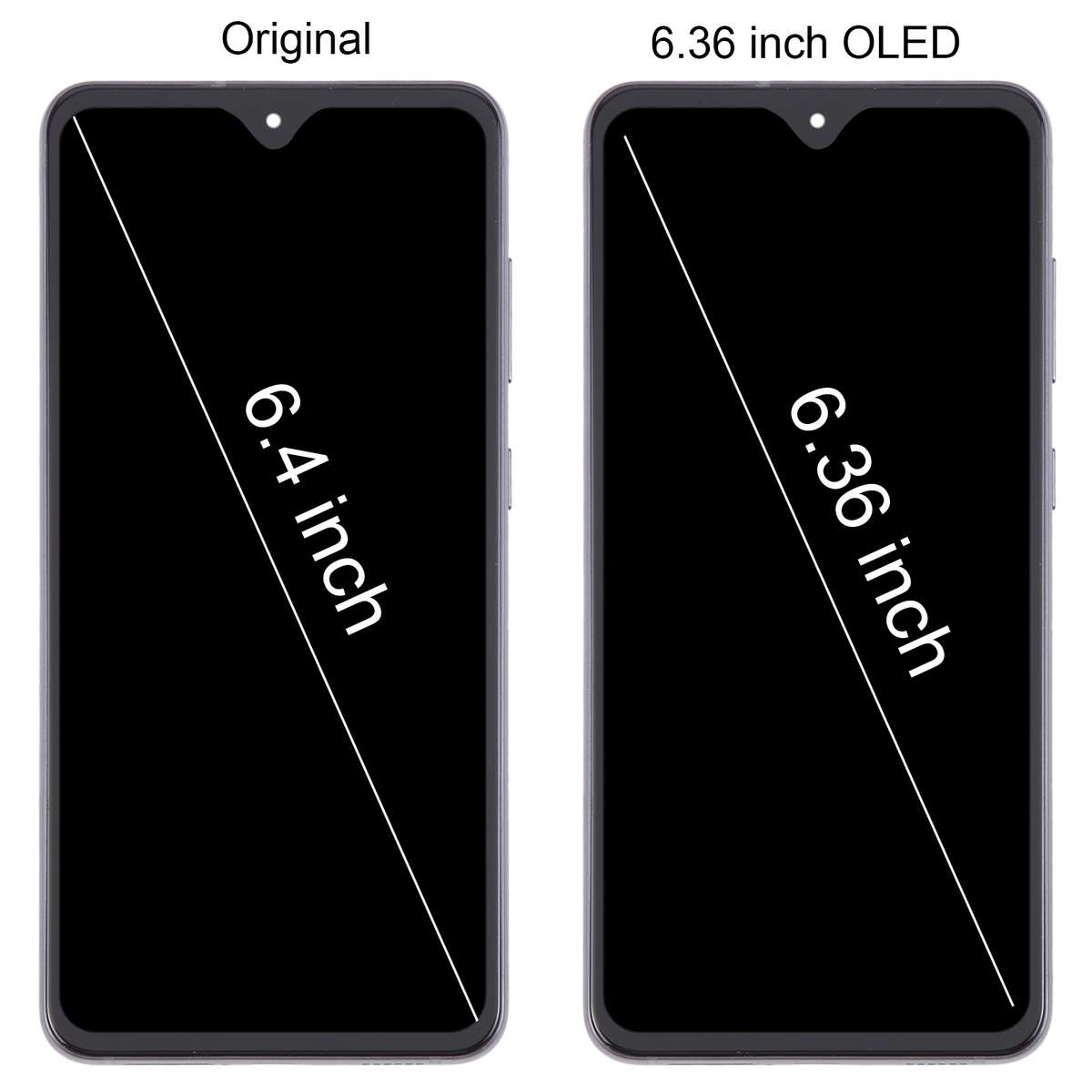 For Samsung Galaxy S21 FE 5G SM-G990B 6.36 inch EU Version OLED LCD Screen Digitizer F ... (Black)