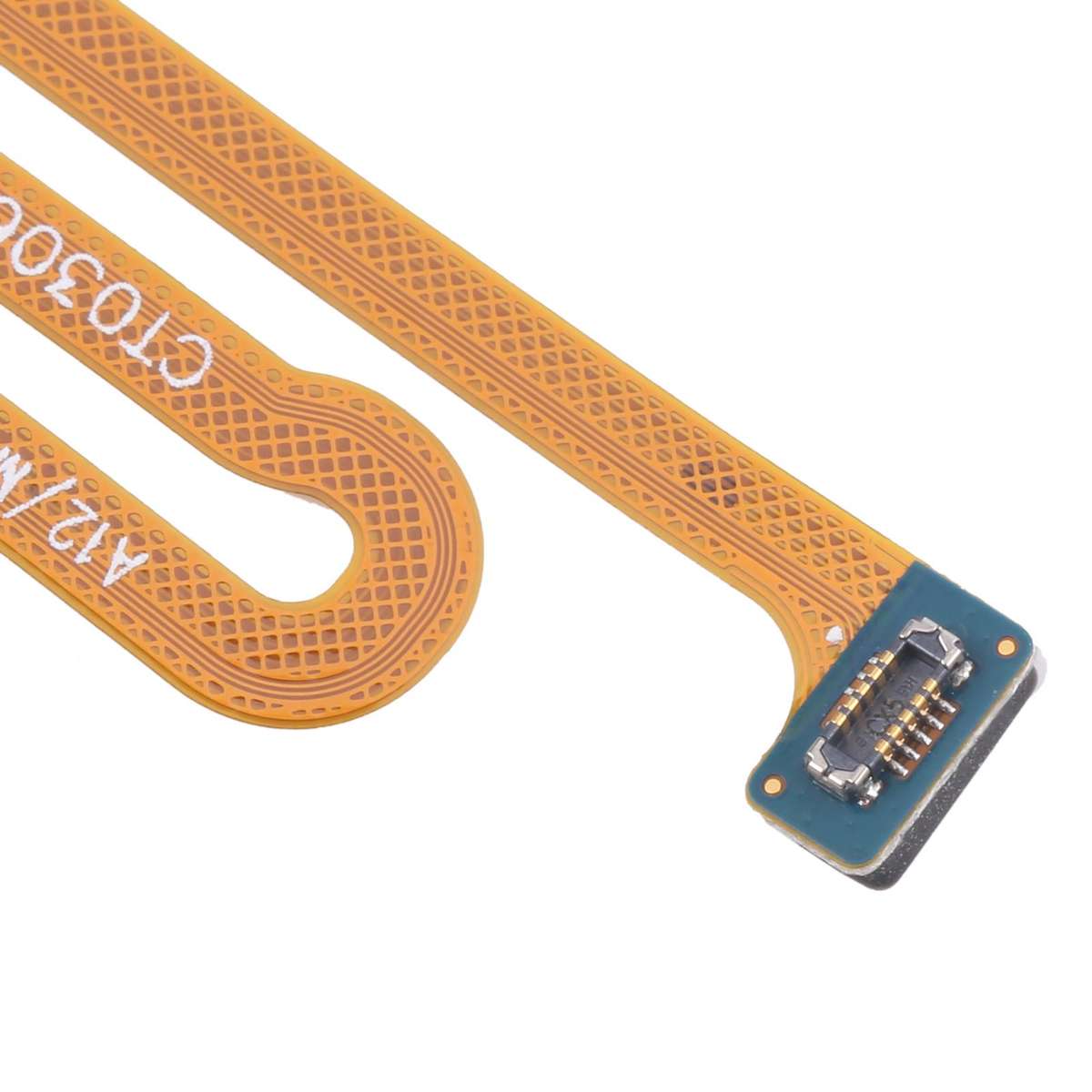 For Samsung Galaxy M12 / A12 SM-A125/M125/A127 Original Fingerprint Sensor Flex Cable (Black)