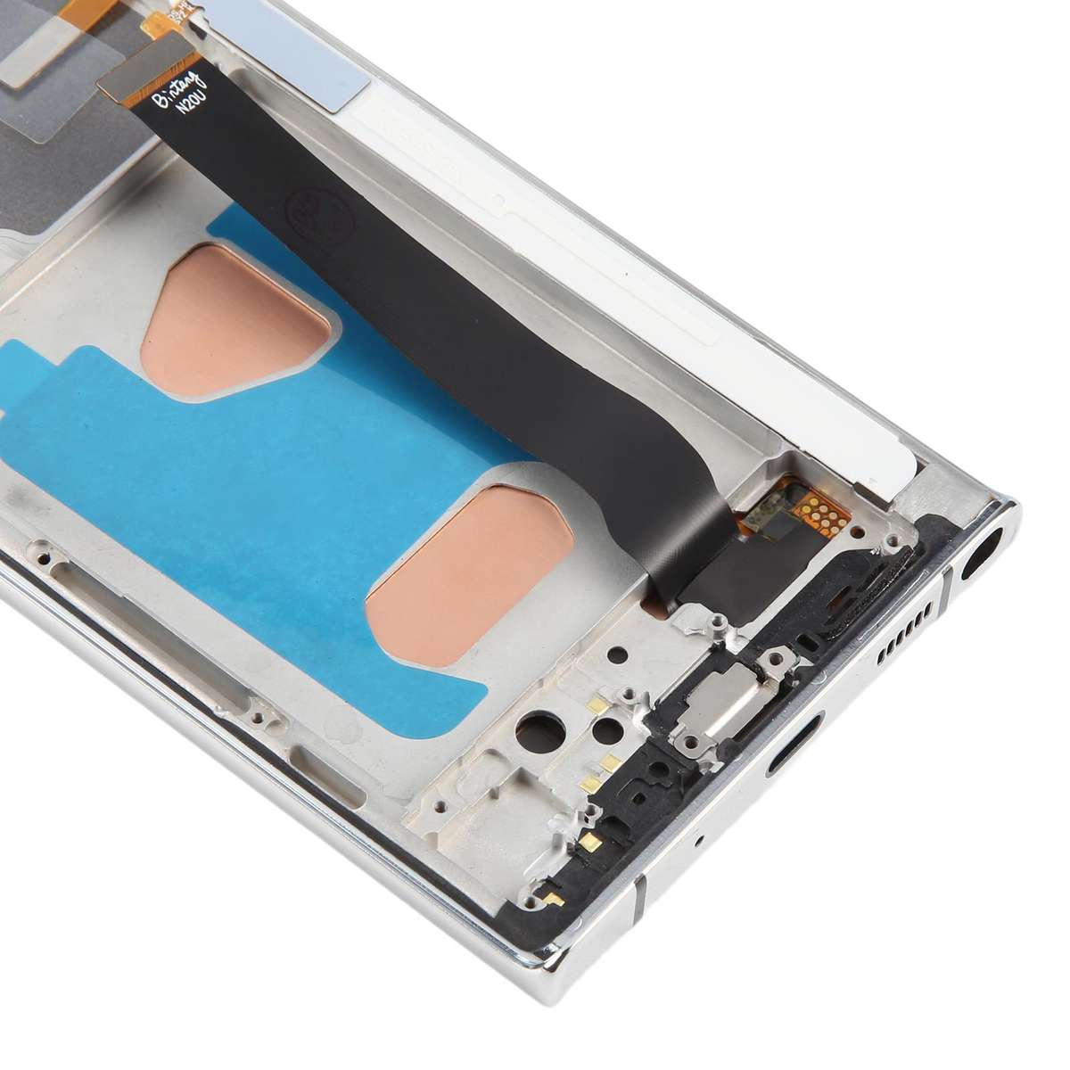 For Samsung Galaxy Note20 Ultra SM-N986B 6.72 inch TFT LCD Screen Digitizer Full Assembly with Fr...