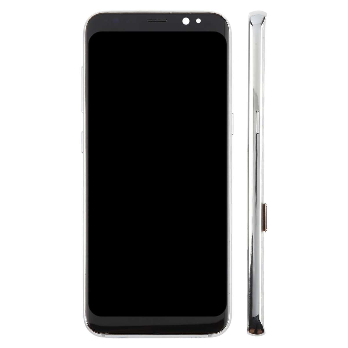 For Samsung Galaxy S8 SM-G950F 5.7 inch TFT LCD Screen Digitizer Full Assembly with Frame (Black)