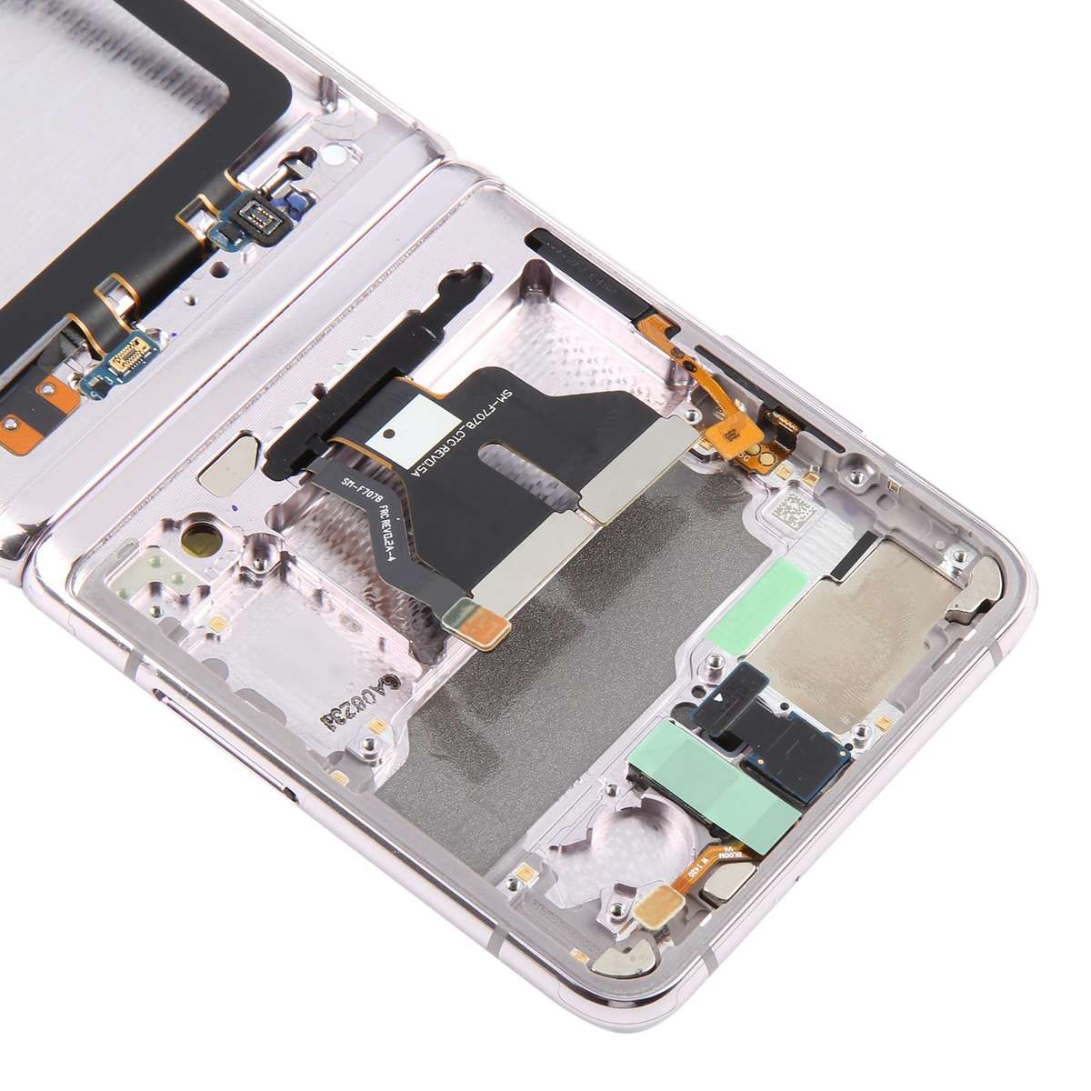 For Samsung Galaxy Z Flip 5G SM-F707 LCD Screen Digitizer Full Assembly with Frame (Pink)