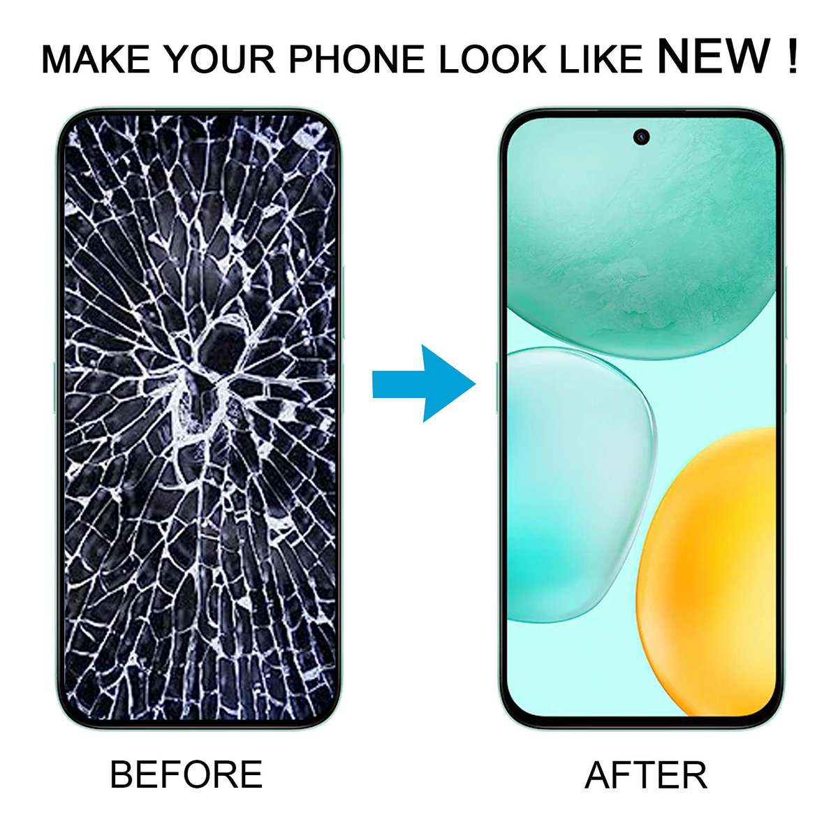 For Honor X6c Original LCD Screen Digitizer Full Assembly with Frame