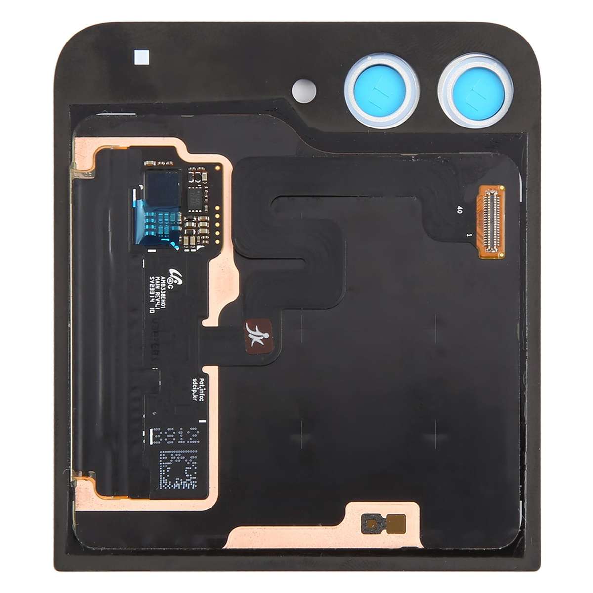 For Samsung Galaxy Z Flip6 SM-F741B Original LCD Secondary Screen Digitizer Full Assembly with Camer