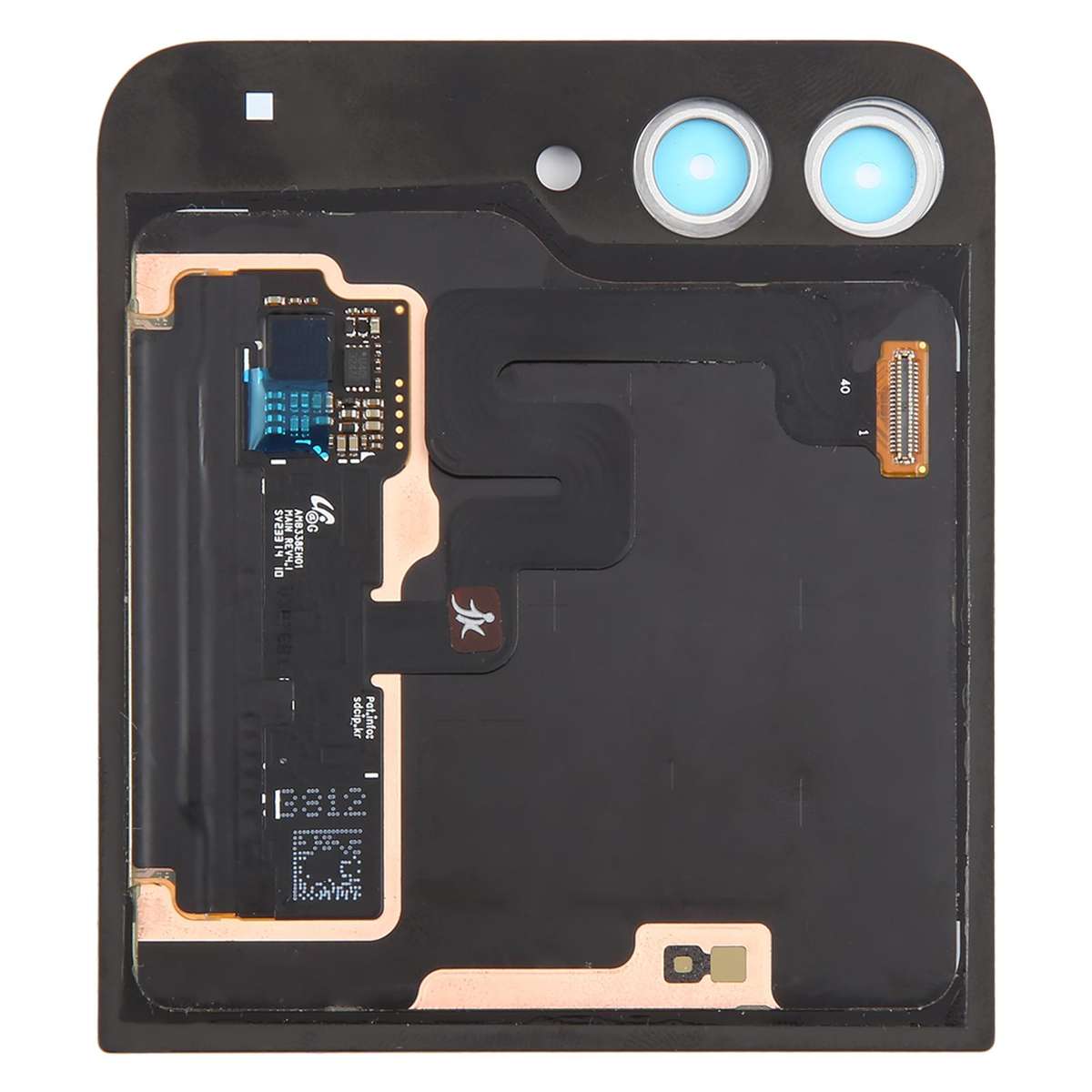 For Samsung Galaxy Z Flip6 SM-F741B Original LCD Secondary Screen Digitizer Full Assembly with Camer
