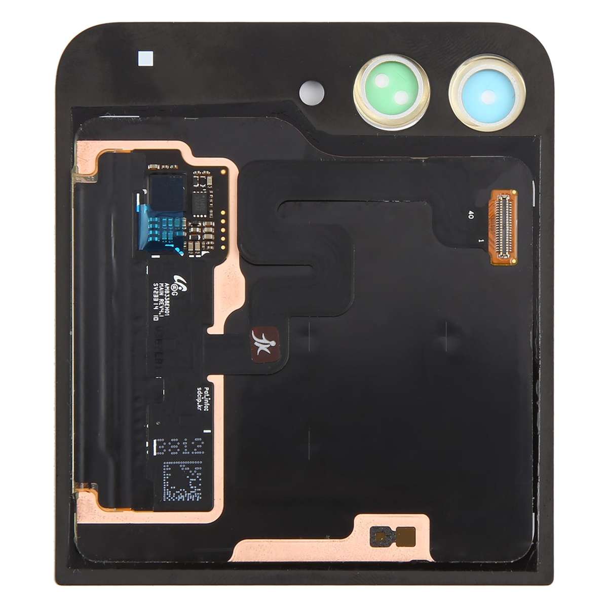 For Samsung Galaxy Z Flip6 SM-F741B Original LCD Secondary Screen Digitizer Full Assembly with Camer