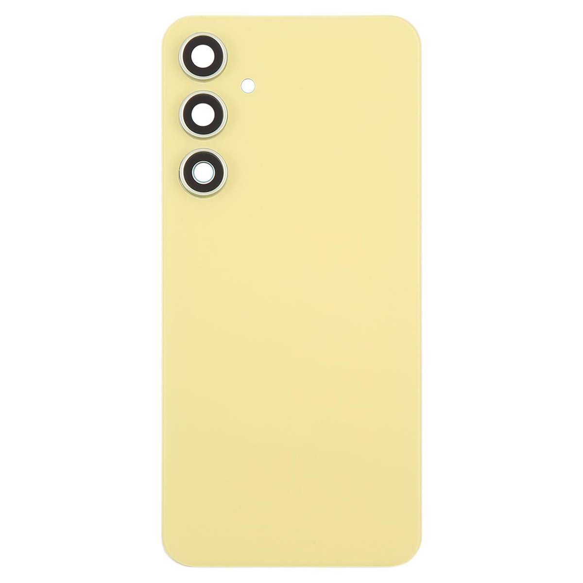 For Samsung Galaxy A55 SM-A556B OEM Battery Back Cover with Camera Lens Frame(Black)