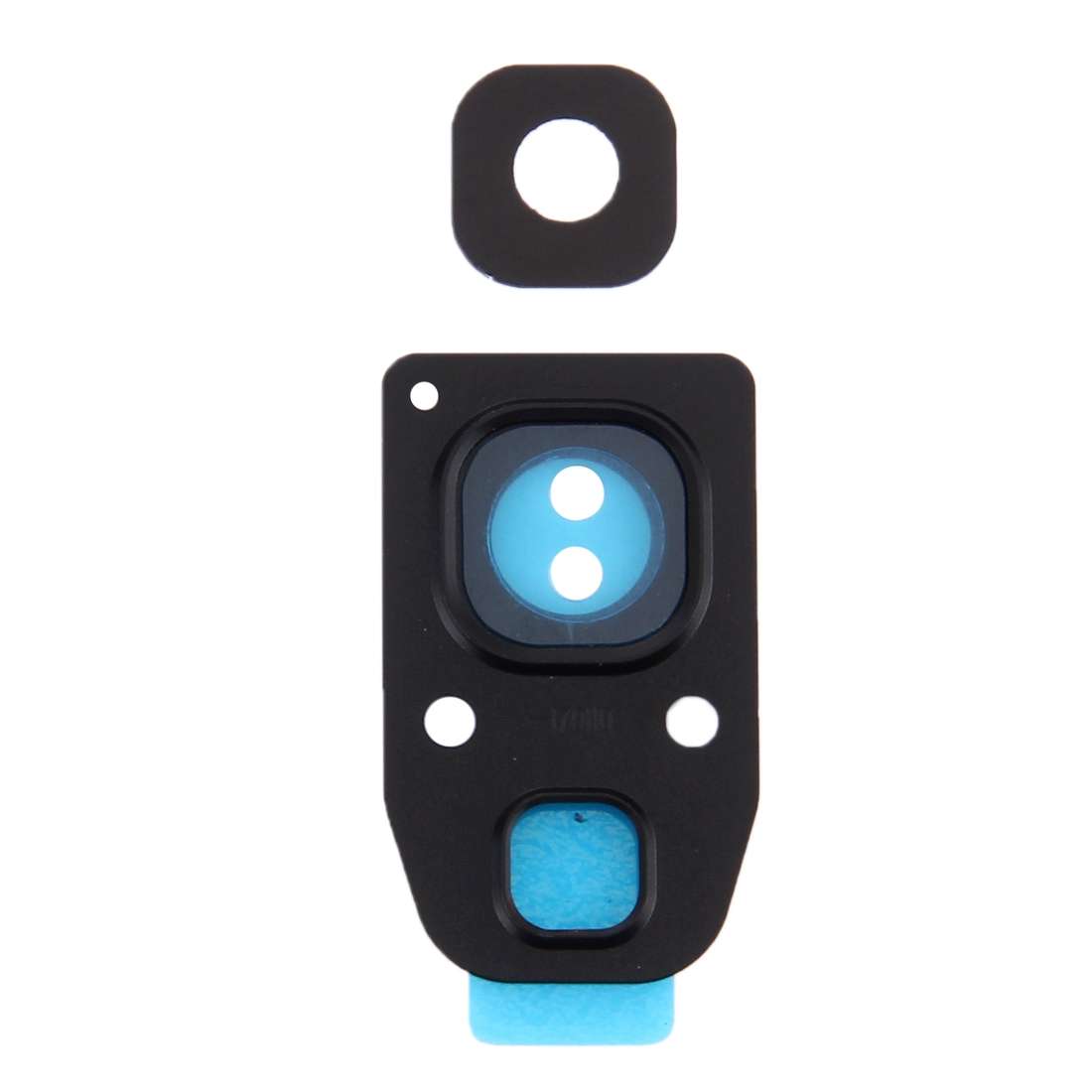 For Galaxy A7 (2017) / A720 10pcs Camera Lens Cover (Black)