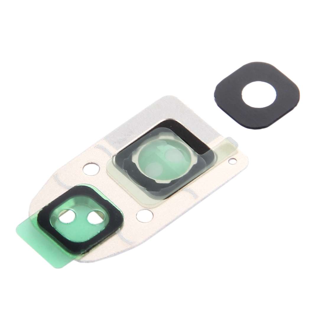 For Galaxy A7 (2017) / A720 10pcs Camera Lens Cover (Black)