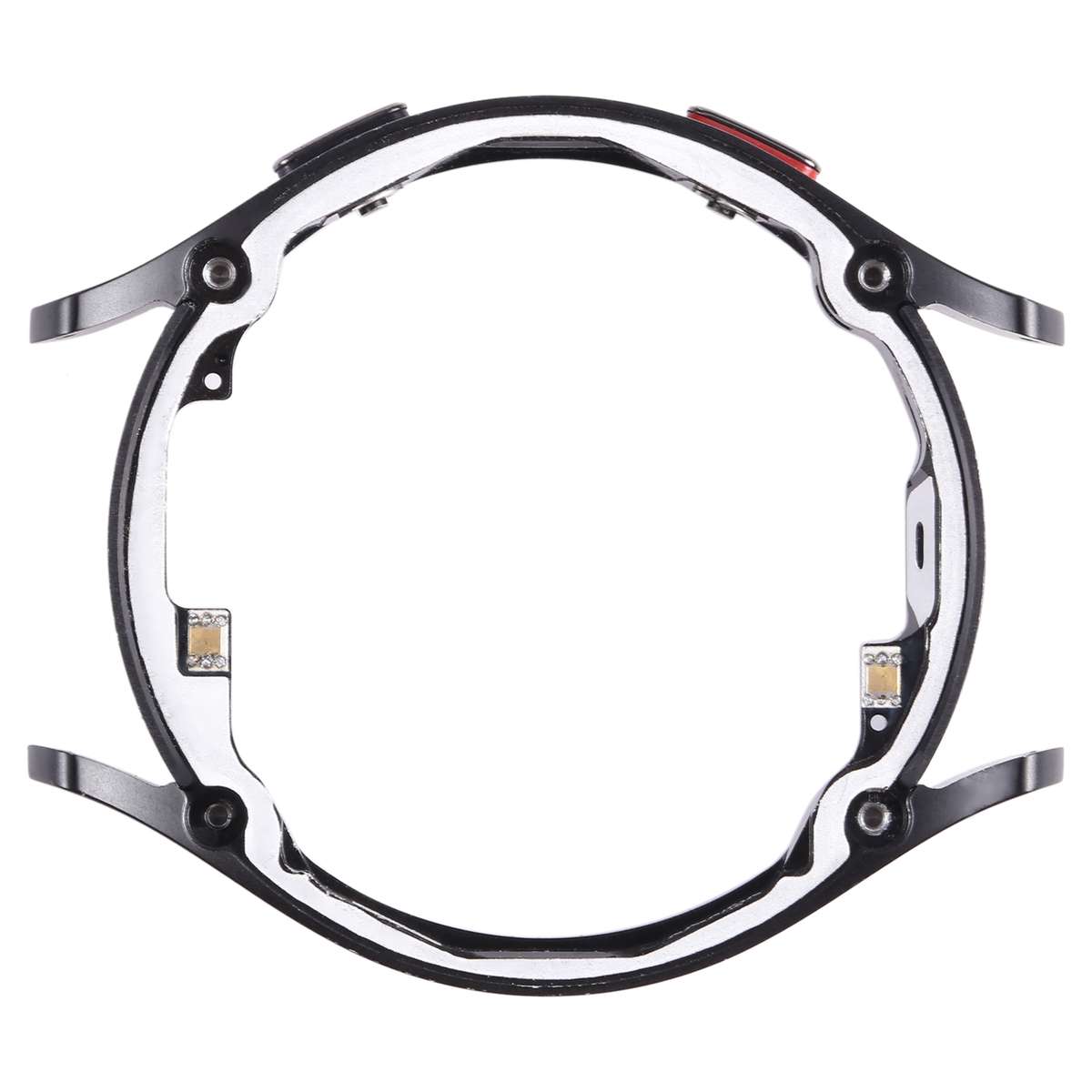 Original LCD Screen Frame Bezel Plate For Samsung Galaxy Watch4 44mm SM-R870 R875(Silver)