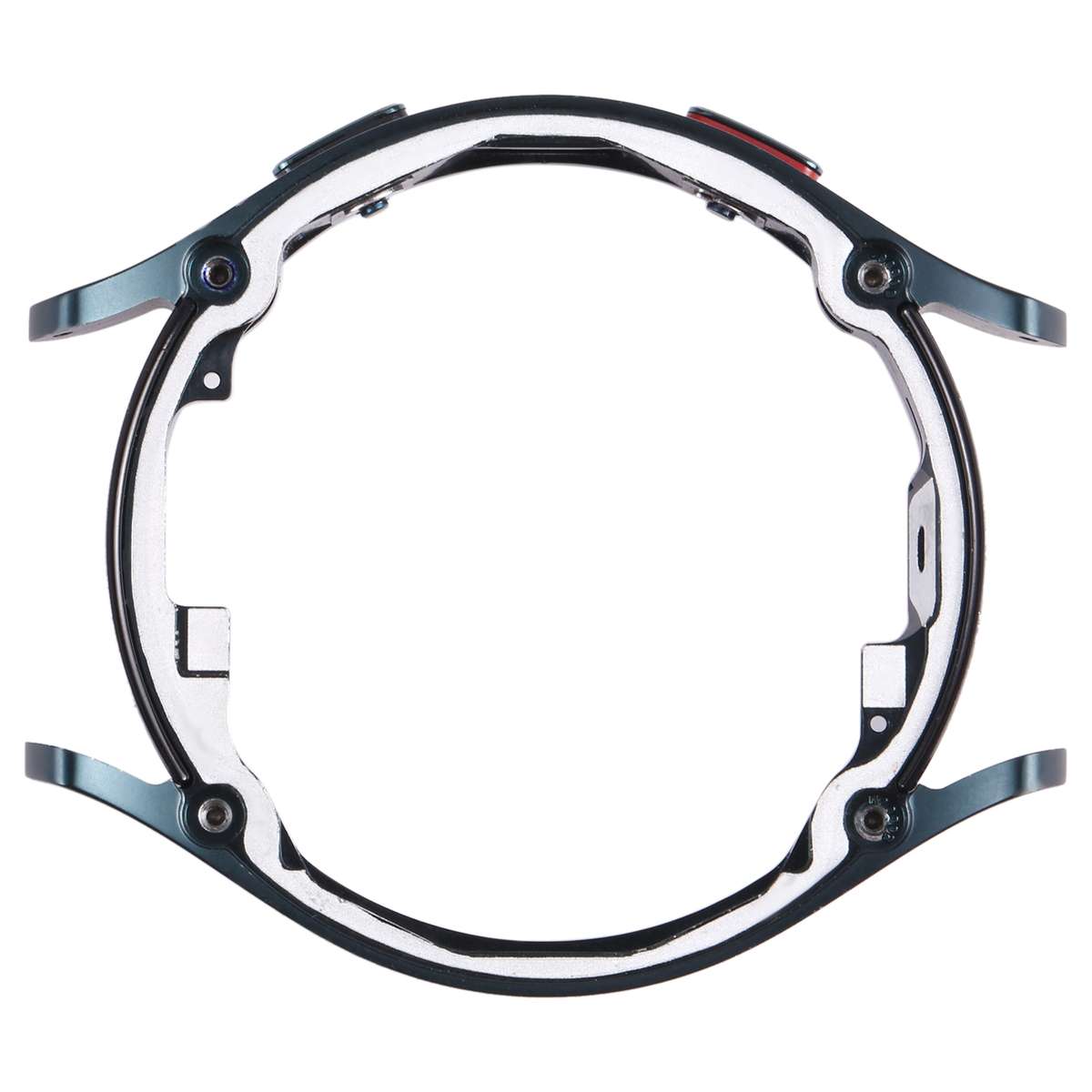 Original LCD Screen Frame Bezel Plate For Samsung Galaxy Watch4 44mm SM-R870 R875(Silver)