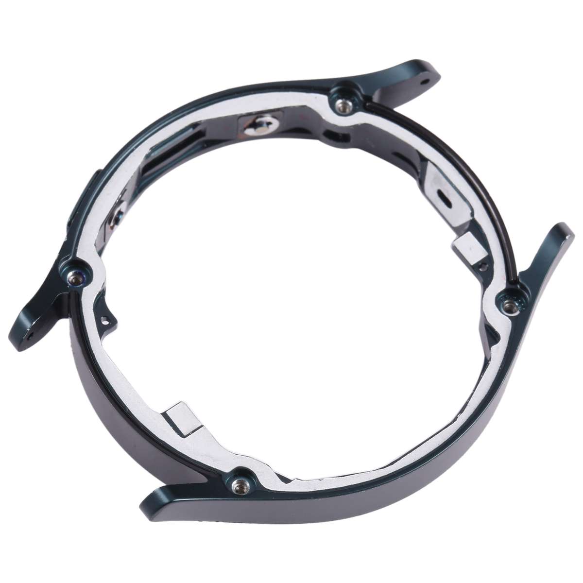 Original LCD Screen Frame Bezel Plate For Samsung Galaxy Watch4 44mm SM-R870 R875(Silver)