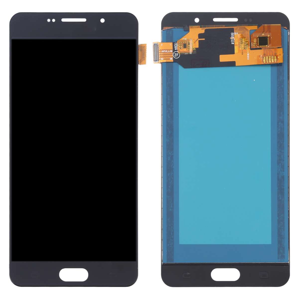 LCD Screen and Digitizer Full Assembly (TFT Material) for Galaxy A7 (2016), A710F, A71 ... (Black)